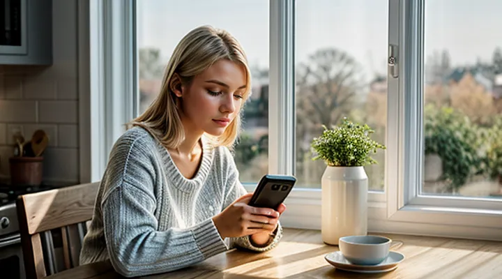 Регистрация физического лица в Госуслугах через телефон: инструкция