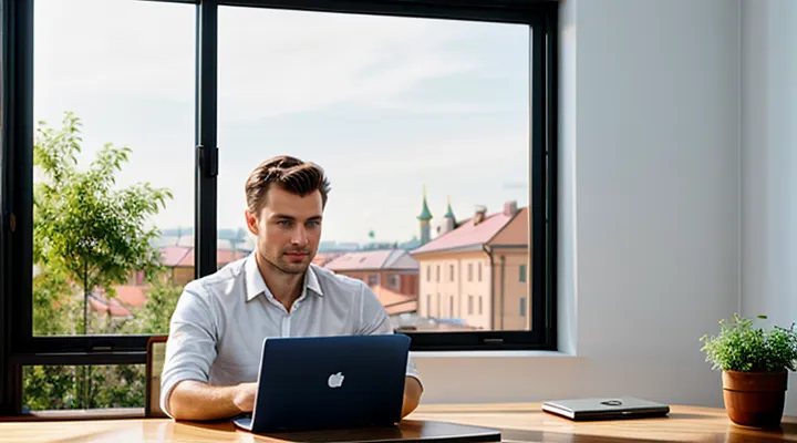 Регистрация физического лица‑самозанятого в личном кабинете Госуслуг