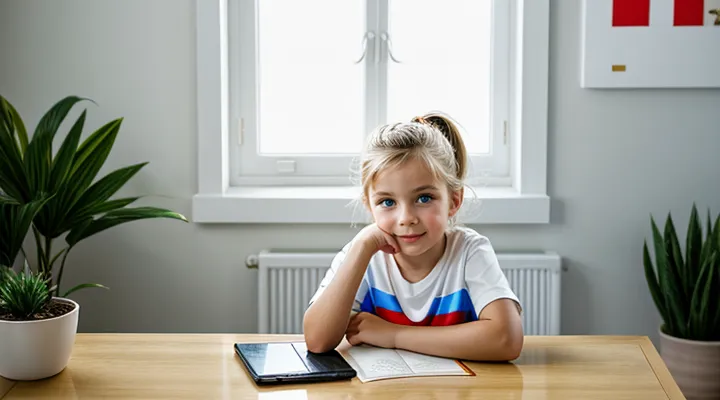 Регистрация ИНН ребёнка через портал Госуслуг