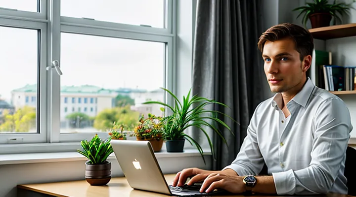 Регистрация личного кабинета налогоплательщика для ИП через Госуслуги