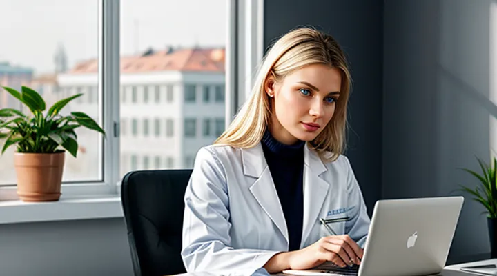 Регистрация медицинских работников на Госуслугах