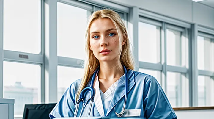 Регистрация медицинских работников на портале Госуслуг