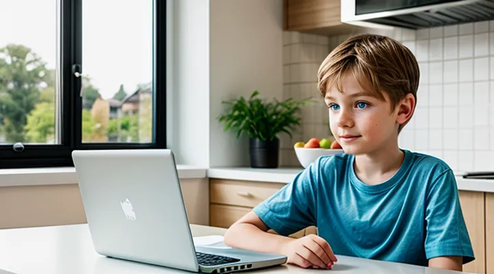 Регистрация на Госуслугах для пользователей до 14 лет