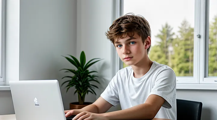 Регистрация на портале Госуслуг с 14 лет