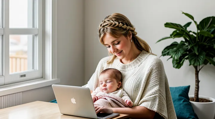 Регистрация новорожденного по месту жительства через портал Госуслуг