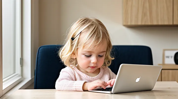 Регистрация новорожденного ребёнка через Госуслуги