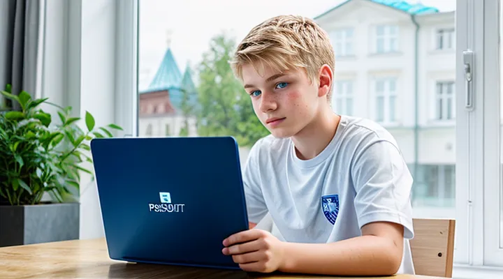 Регистрация паспорта ребёнка в 14 лет через портал Госуслуги