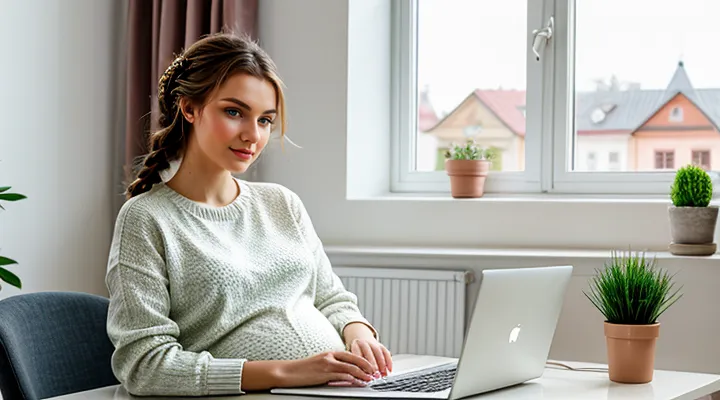 Регистрация по беременности на ранних сроках через Госуслуги