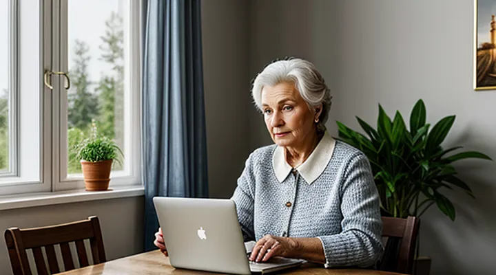 Регистрация пожилых людей на портале Госуслуги