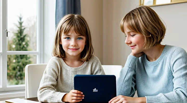 Регистрация Пушкинской карты на Госуслугах для ребёнка