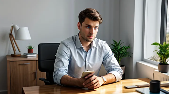 Регистрация рабочего номера телефона в личном кабинете Госуслуг