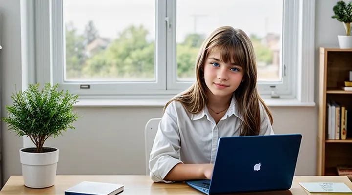 Регистрация ребёнка 14 лет в личном кабинете Госуслуг