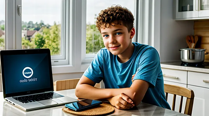 Регистрация ребёнка 14 лет в портале Госуслуг