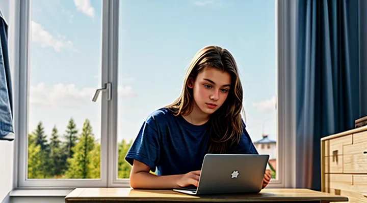 Регистрация ребёнка 16 лет на портале Госуслуги