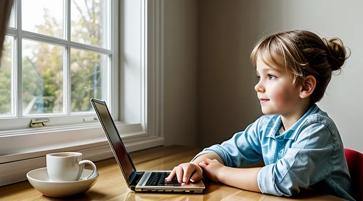 Регистрация ребёнка до 14 лет через портал Госуслуг