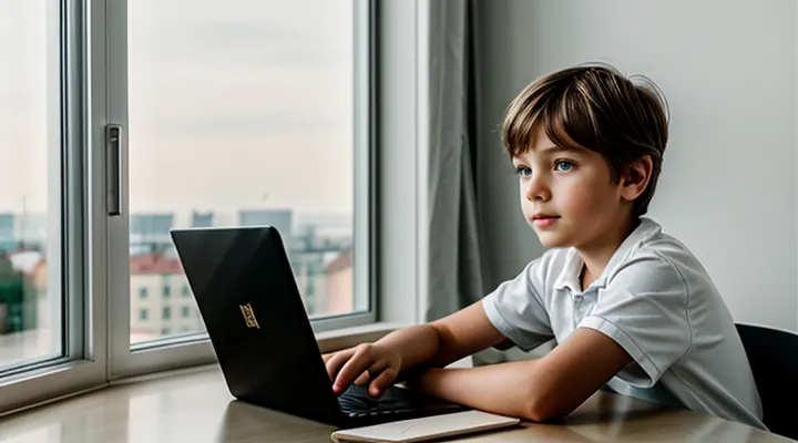 Регистрация ребёнка до 14 лет на Госуслугах для доступа к электронному дневнику