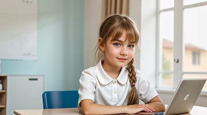 Регистрация ребёнка до 14 лет в системе Госуслуг для школьного образования