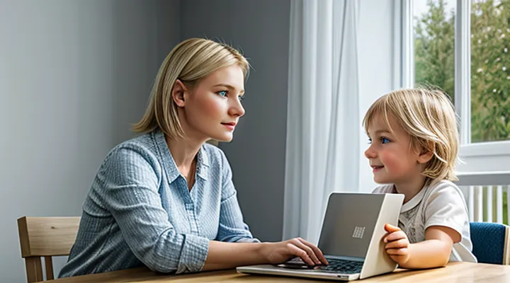 Регистрация ребёнка на подготовку к школе через портал Госуслуг