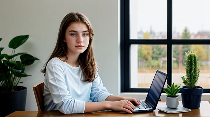 Регистрация ребёнка в 14 лет через портал Госуслуги