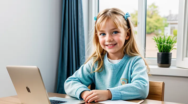 Регистрация ребёнка в детском саду через портал Госуслуг