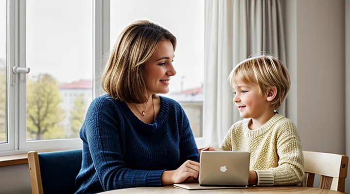 Регистрация ребёнка в возрасте 6 лет через Госуслуги