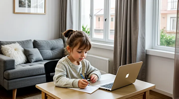 Регистрация сына в квартире матери через Госуслуги