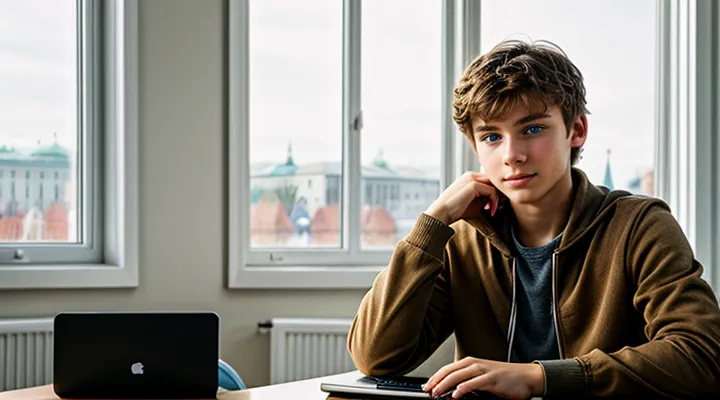 Регистрация в Госуслугах для несовершеннолетних от 14 лет с паспортом