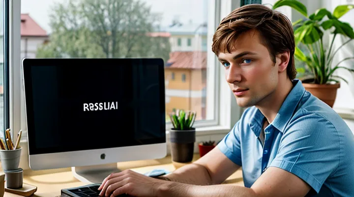 Регистрация в личном кабинете Госуслуг