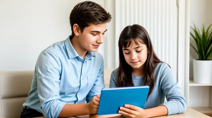 С какого возраста можно пользоваться порталом Госуслуг