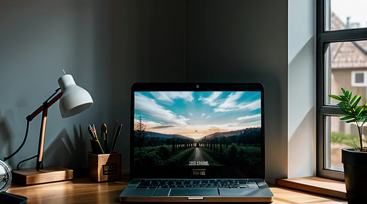 Сдача ЕФС‑1 через портал Госуслуг