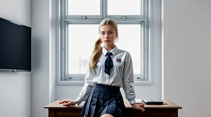 Школьная форма и её оформление через Госуслуги