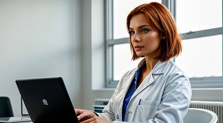 Скачивание аккредитации медицинского работника на Госуслуги