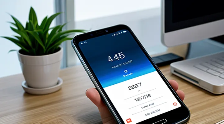 Сколько цифр в коде подтверждения на Госуслугах