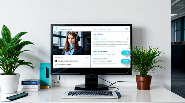 Служба поддержки в личном кабинете портала Госуслуг