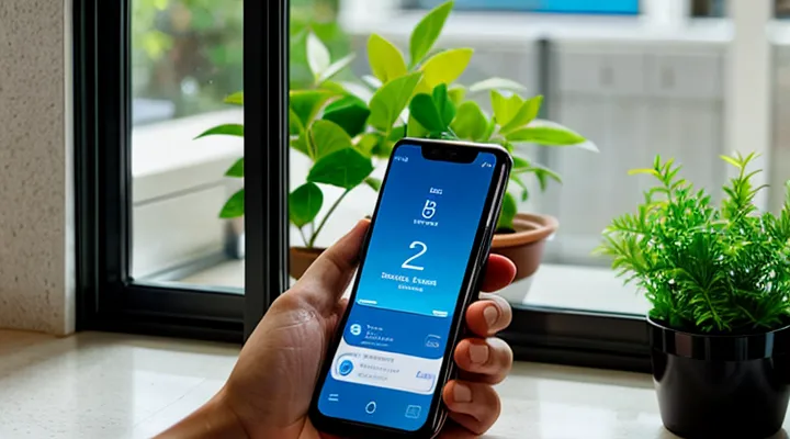 Смена кода доступа в приложении Госуслуги