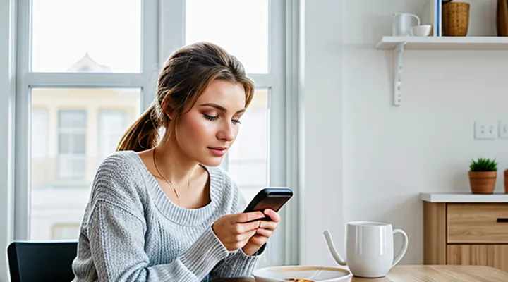 Смена номера телефона в личном кабинете Госуслуг через смартфон