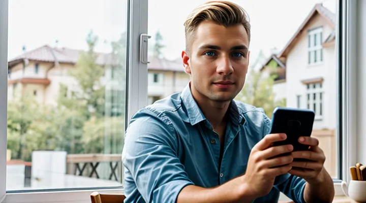 Смена пароля в приложении Госуслуги на телефоне