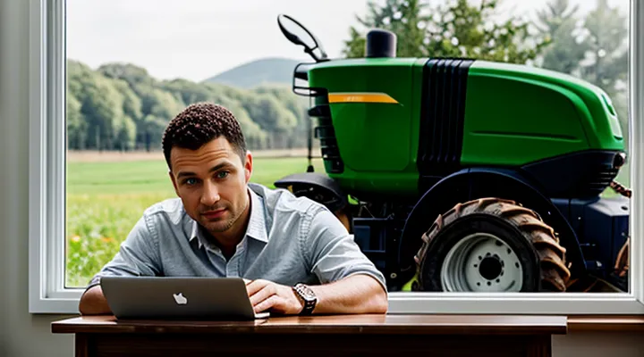 Смена прав на трактор через портал Госуслуг