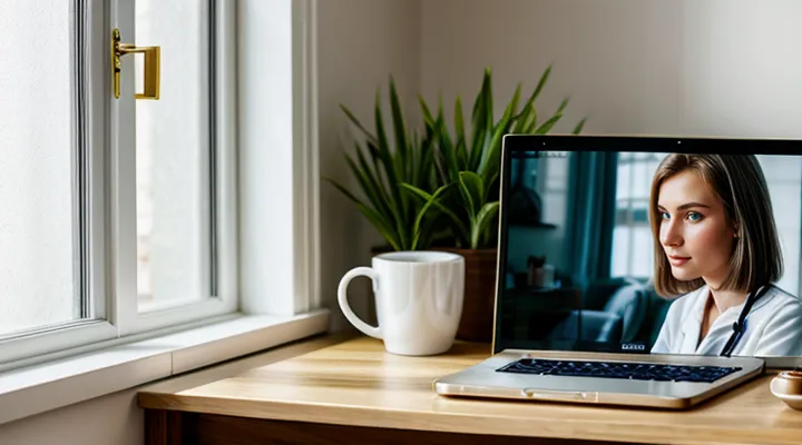 Смена терапевта в поликлинике через портал Госуслуги