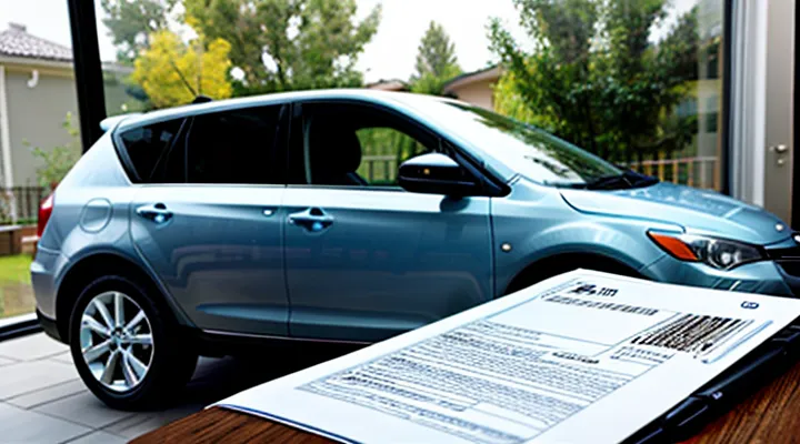 Снятие автомобиля с учета через Госуслуги после продажи