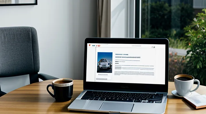 Снятие автомобиля с учёта через Госуслуги без его продажи