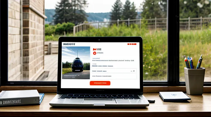 Снятие транспортного средства с учета через портал Госуслуг