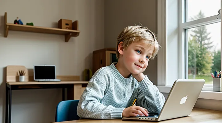 Создание аккаунта на Госуслугах для ребёнка до 14 лет