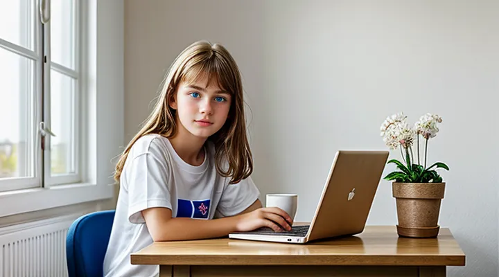 Создание аккаунта в Госуслугах для ребёнка 14 лет