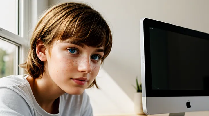 Создание аккаунта в Госуслугах для ребёнка от 14 лет