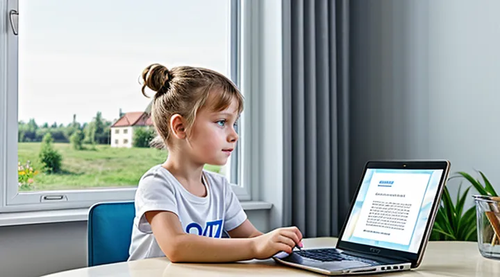 Создание электронного дневника ребёнка через портал Госуслуги