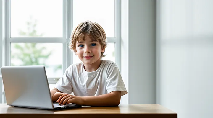 Создание электронной почты ребёнка через Госуслуги