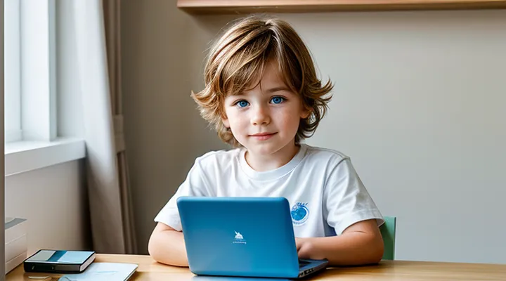 Создание личного кабинета для ребёнка на портале Госуслуги