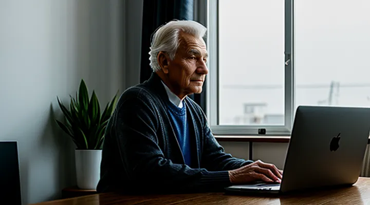 Создание личного кабинета на Госуслугах для пенсионера