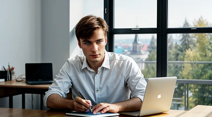 Создание личного кабинета при регистрации на портале Госуслуги